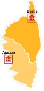 Carte Corse