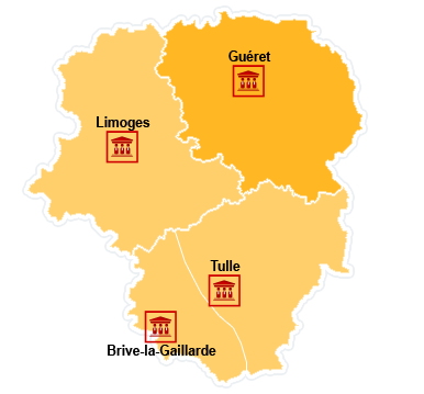 Carte Limousin